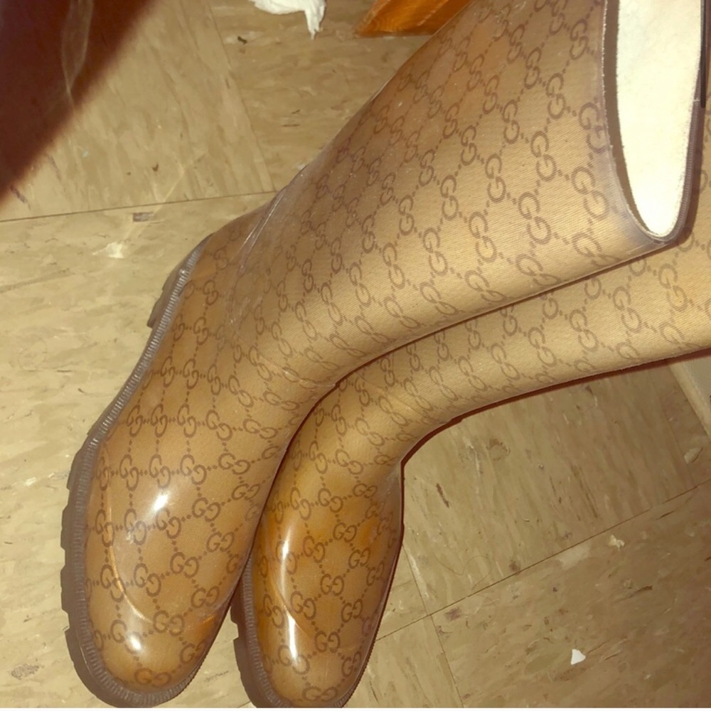 Unisex Gucci rain boots size 40